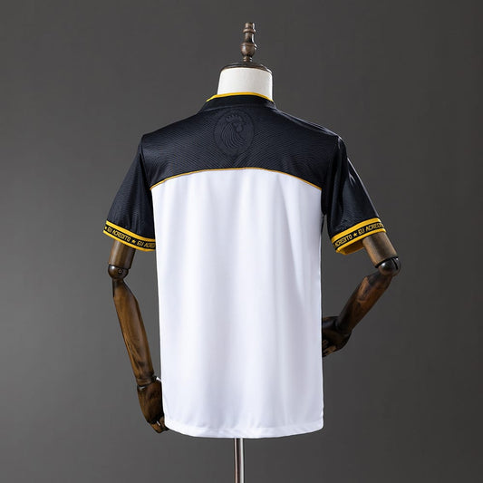 Camisa Atlético Mineiro - Manto da Massa 113 Anos - Branca e Preta