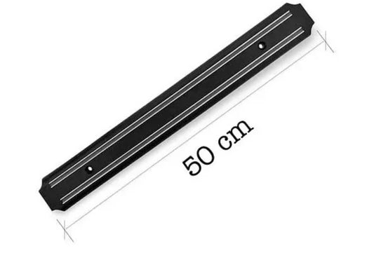 Barra Magnética de 50 cm para Facas e Utensílios de Cozinha