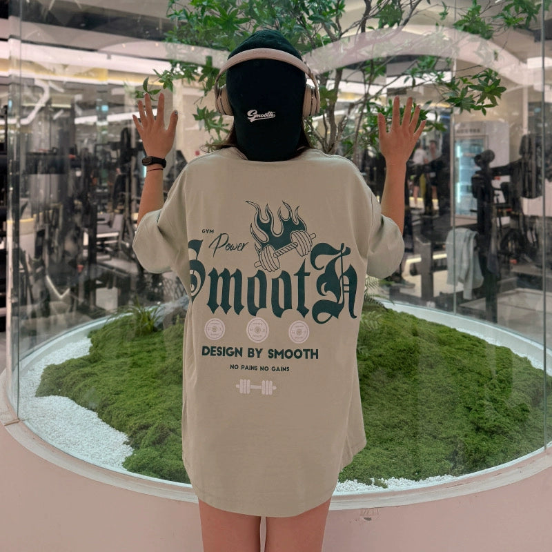 Camiseta Streetwear Oversized Estampa Gráfica