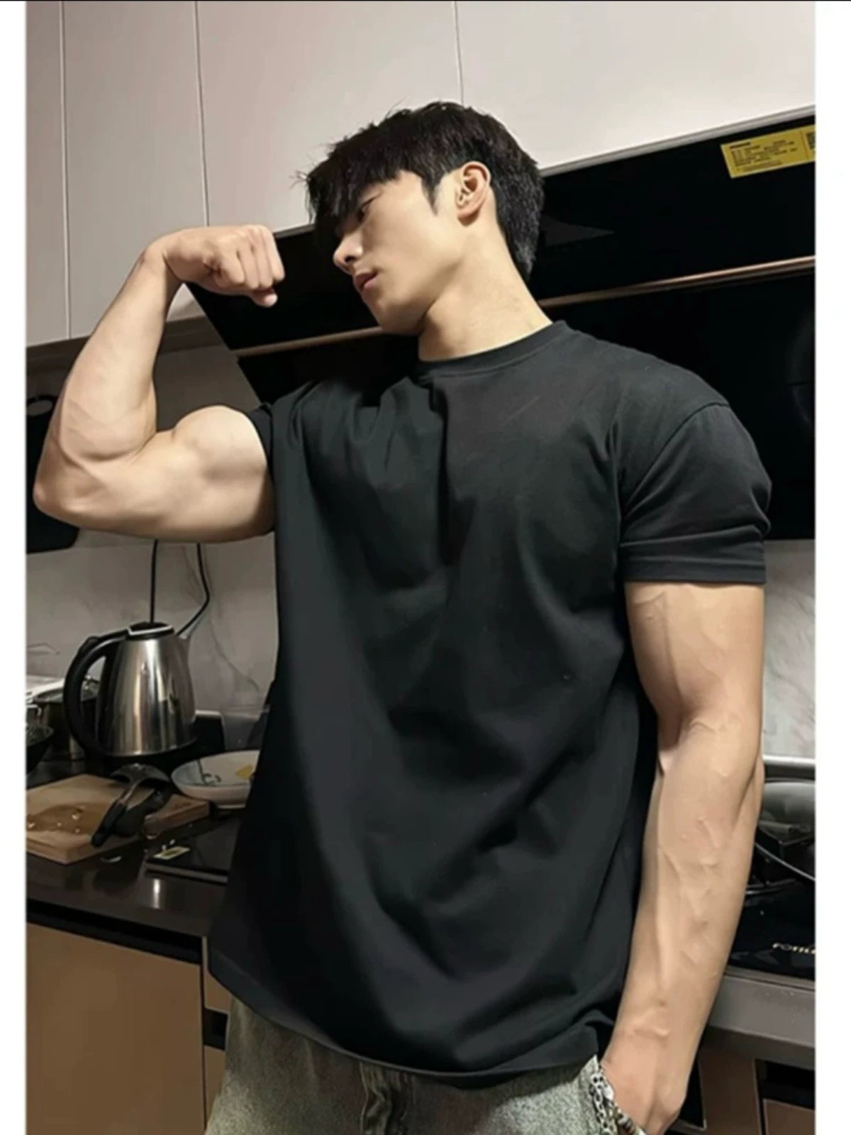 Camiseta Masculina Básica Treino e Academia