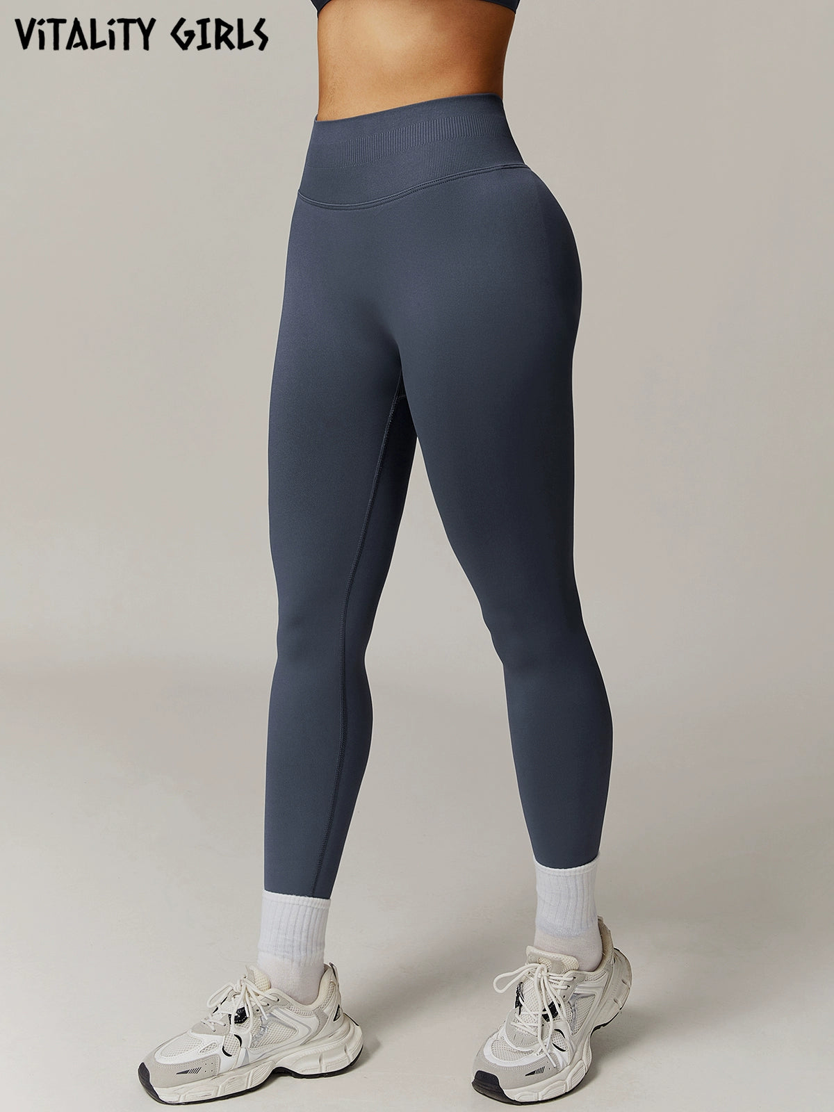 Legging Fitness Cintura Alta Sem Costura