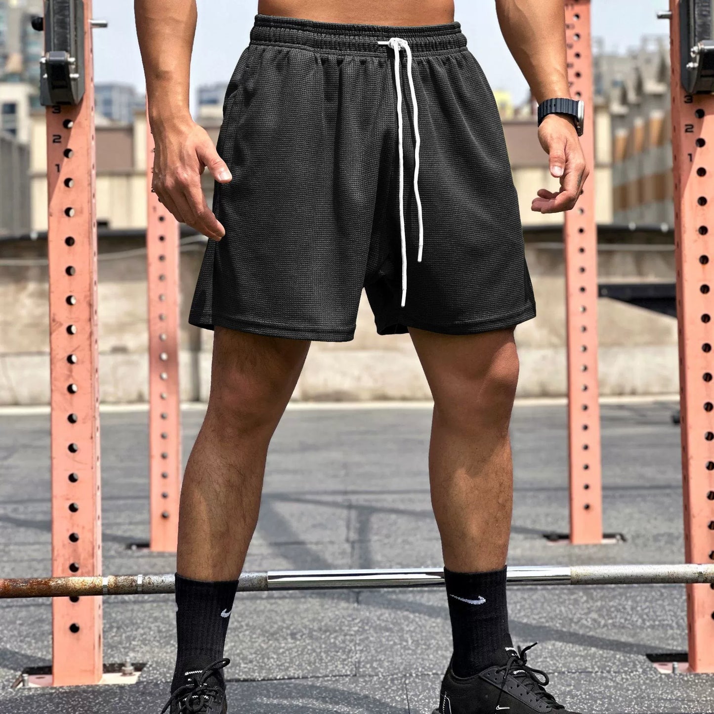 Shorts Esportivos Masculinos Secagem Rápida