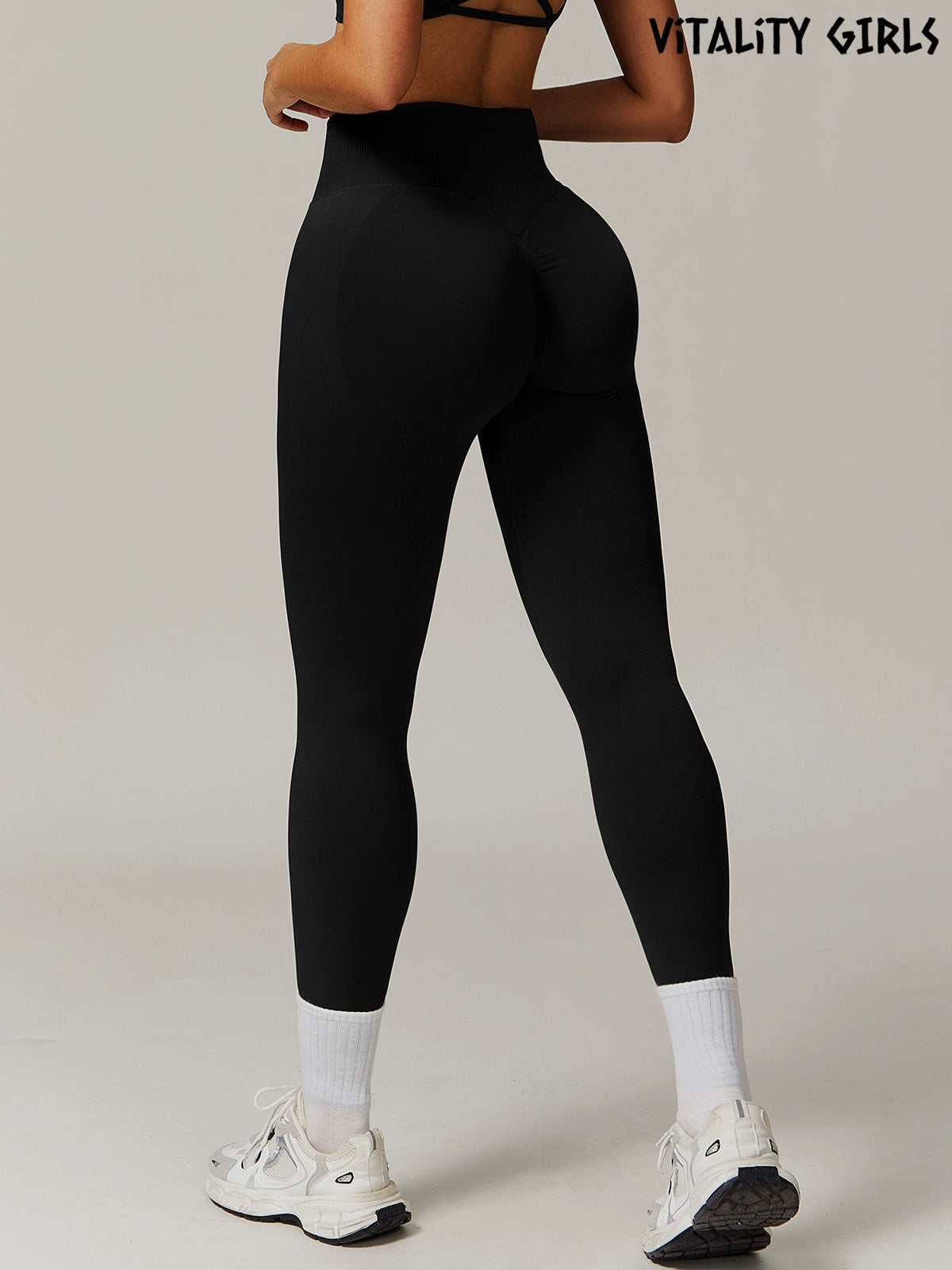 Legging Fitness Cintura Alta Sem Costura