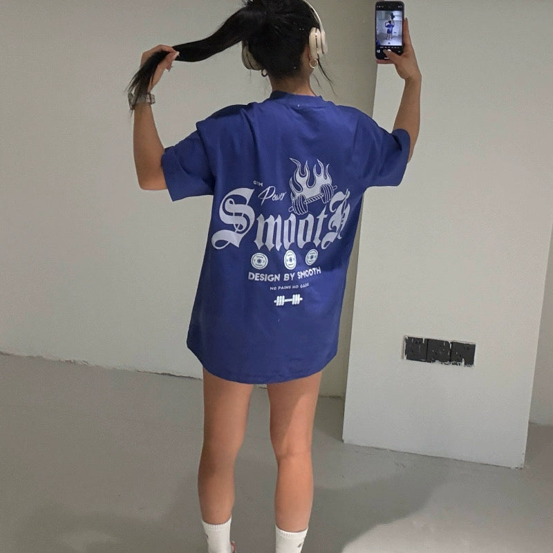 Camiseta Streetwear Oversized Estampa Gráfica