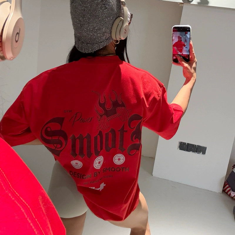 Camiseta Streetwear Oversized Estampa Gráfica