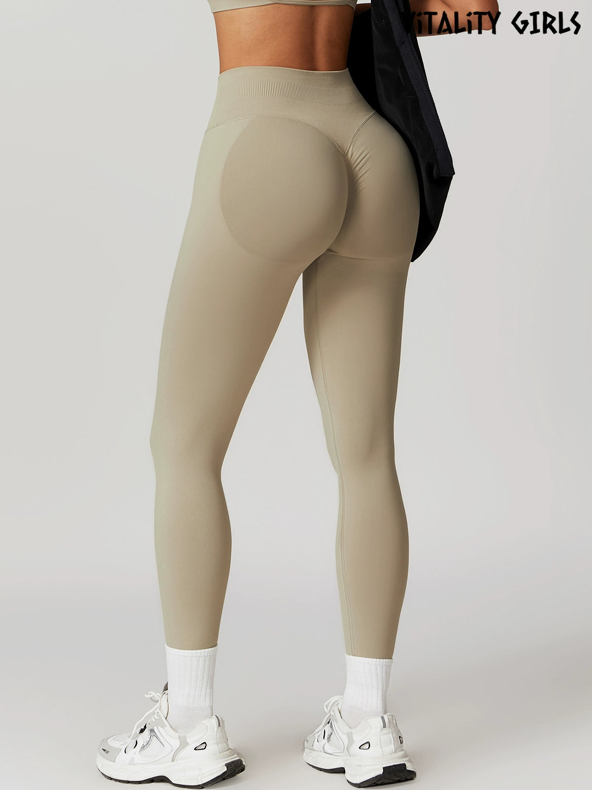 Legging Fitness Cintura Alta Sem Costura