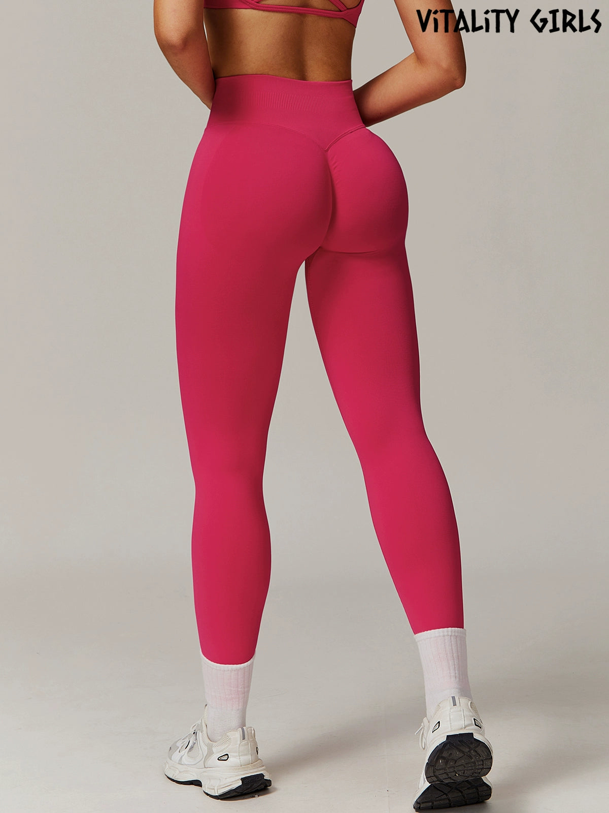 Legging Fitness Cintura Alta Sem Costura