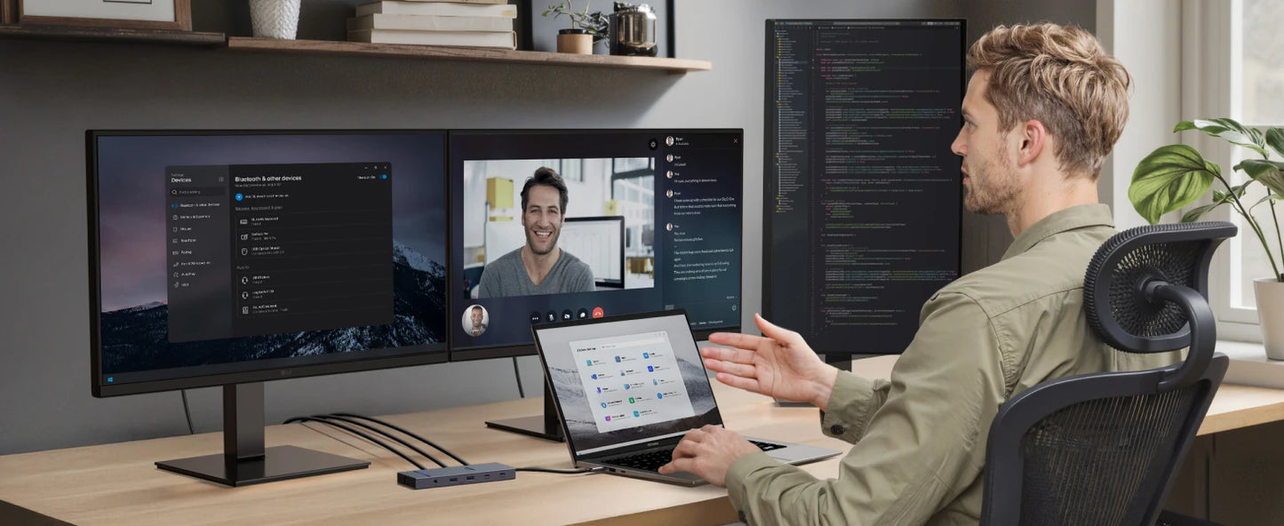 HUB USB-C UGREEN Profissional (4K, HDMI, USB, RJ45)