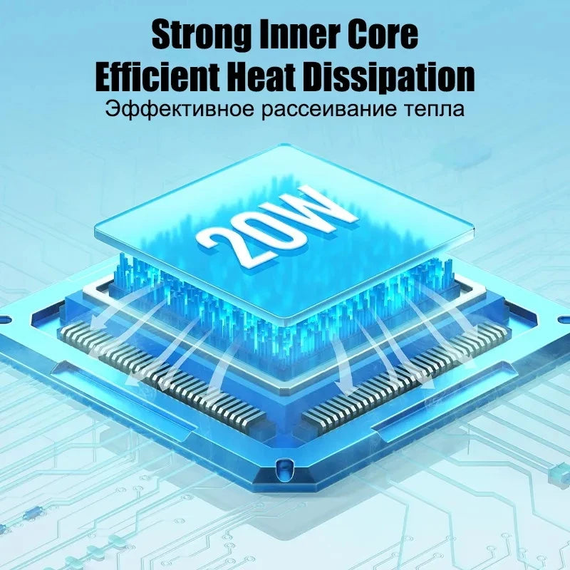 Carregador Rápido PD 20W USB-C para iPhone