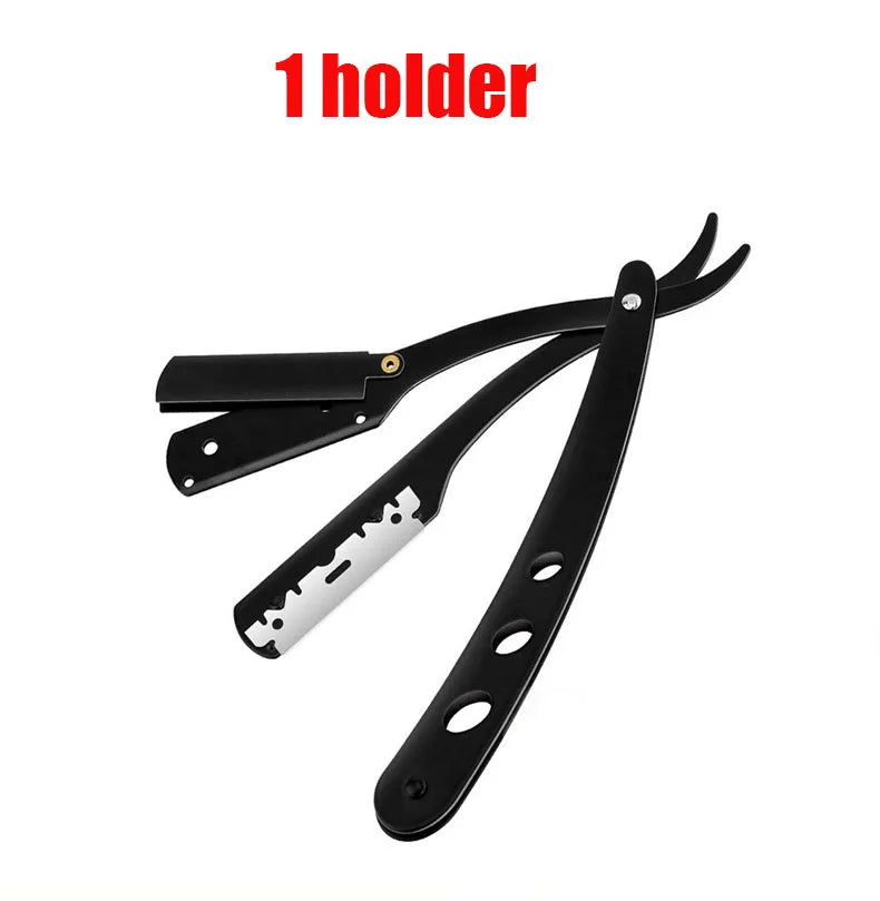 Barbeador Manual Dobrável com Lâminas